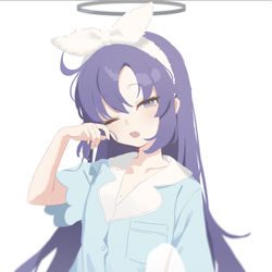 This is a pixiv picture whose title is 😴.