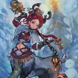 This is a pixiv picture whose title is サンタウロス.