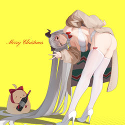 This is a pixiv picture whose title is 埃吉尔祝你圣诞快乐.