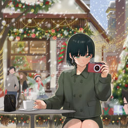 This is a pixiv picture whose title is 小憩.