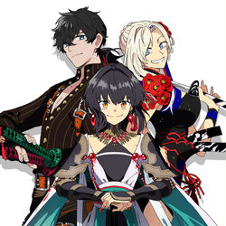 This is a pixiv picture whose title is 剣陣営まとめ③.