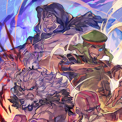 This is a pixiv picture whose title is ぐっぱちがんばれ！.