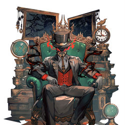 This is a pixiv picture whose title is マスター・D.