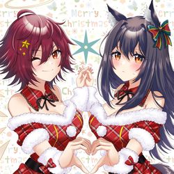 This is a pixiv picture whose title is エクテキクリスマス.