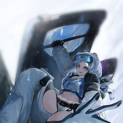 This is a pixiv picture whose title is Snowshine (Arknights Endfield) ❄.