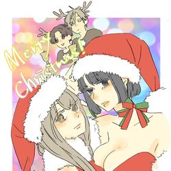 This is a pixiv picture whose title is クリスマス.