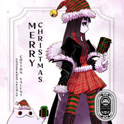 This is a pixiv picture whose title is Merry Christmas 2024.