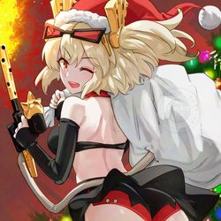 This is a pixiv picture whose title is メリークリスバーニス.