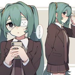This is a pixiv picture whose title is ドアの向こう.