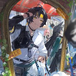 This is a pixiv picture whose title is 対ホロウ6課！.