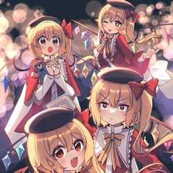 This is a pixiv picture whose title is クリスマス喜怒哀楽フランちゃん.