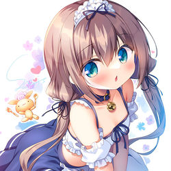 This is a pixiv picture whose title is メイドおやつちゃん（仮）.