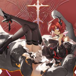 This is a pixiv picture whose title is 萨米的不灭心脏碎片.