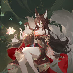 This is a pixiv picture whose title is 忘归人.