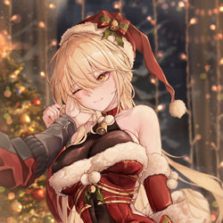 This is a pixiv picture whose title is Merry Christmas! 🎄♥️♥️.