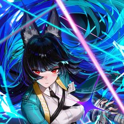 This is a pixiv picture whose title is Miyabi.