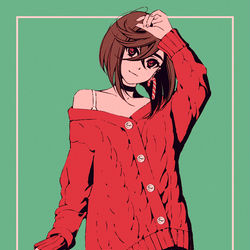 This is a pixiv picture whose title is momo.