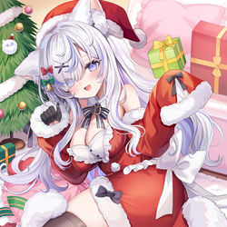 This is a pixiv picture whose title is クリスマスプレゼント✨.
