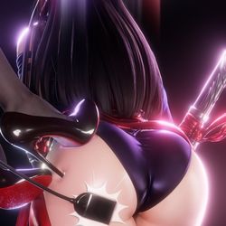 This is a pixiv picture whose title is Psylocke 🍑.