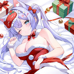 This is a pixiv picture whose title is サンタさん来てくれるかな...?.