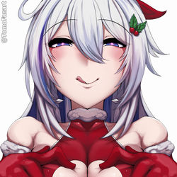 This is a pixiv picture whose title is キアナ👉( )( )🎄🎄.
