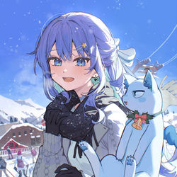 This is a pixiv picture whose title is メリークリスマス ～🎄☄️.