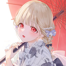 This is a pixiv picture whose title is 浴衣ととち.