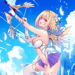This is a pixiv picture whose title is 恋の矢に要注意.