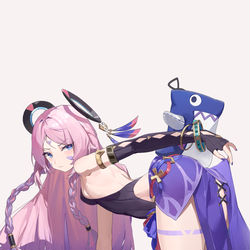 This is a pixiv picture whose title is 茜特菈莉.