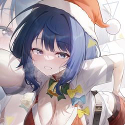 This is a pixiv picture whose title is 老八祝你圣诞快乐🎄.