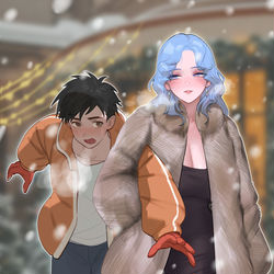 This is a pixiv picture whose title is 风风火火.