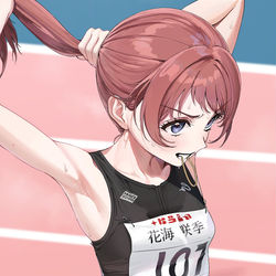 This is a pixiv picture whose title is C105 『アイドルにハマった瞬間』.