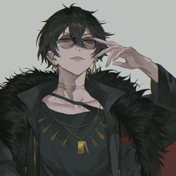 This is a pixiv picture whose title is 梟雄しろや.