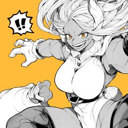 This is a pixiv picture whose title is ミルコ！.