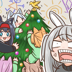 This is a pixiv picture whose title is Merry Xmas 2024.