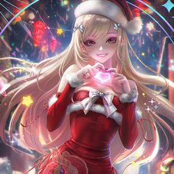 This is a pixiv picture whose title is Xmas Marin Kitagawa /喜多川海夢.