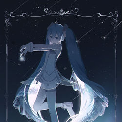 This is a pixiv picture whose title is 雪華蓄音機.