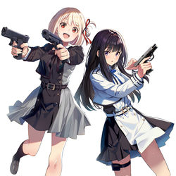 This is a pixiv picture whose title is リコリス.