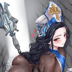 This is a pixiv picture whose title is メイデン（アイスローズ）.