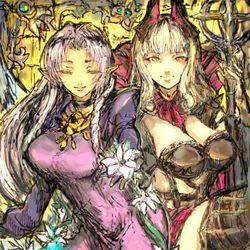 This is a pixiv picture whose title is メディア&カーミラ.
