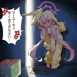 This is a pixiv picture whose title is 逃走中であっても、優しさに応える.