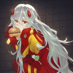 This is a pixiv picture whose title is アヤナミ・マック・レイ.