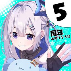 This is a pixiv picture whose title is ５周年.