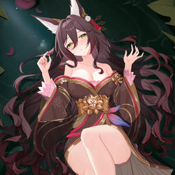 This is a pixiv picture whose title is 摸l.