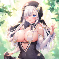 This is a pixiv picture whose title is 「ひと休みしましょう♡」.