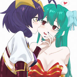 This is a pixiv picture whose title is Utena Eating her Gift.