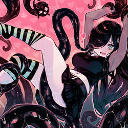 This is a pixiv picture whose title is Tentacle pit Aria.