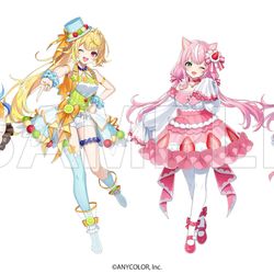 This is a pixiv picture whose title is にじパーティ.