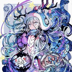 This is a pixiv picture whose title is ロウヒ.