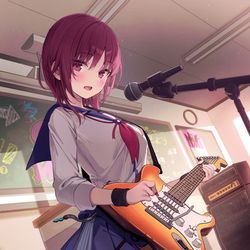 This is a pixiv picture whose title is 【お仕事】ヘブバンAngelBeatsコラボ応援イラスト.